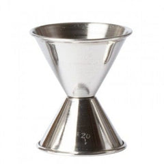 Double Jigger, Stainless Steel 1 Oz. 1-1/2 Oz Ampack