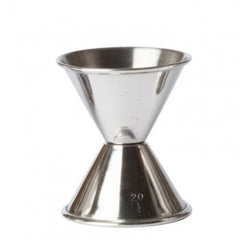 Double Jigger, Stainless Steel 1 Oz. 1-1/4 Oz Ampack