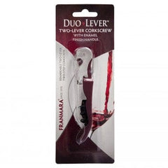 Duo Lever Corkscrew-Stainless steel boot lever and serrated blade Ampack