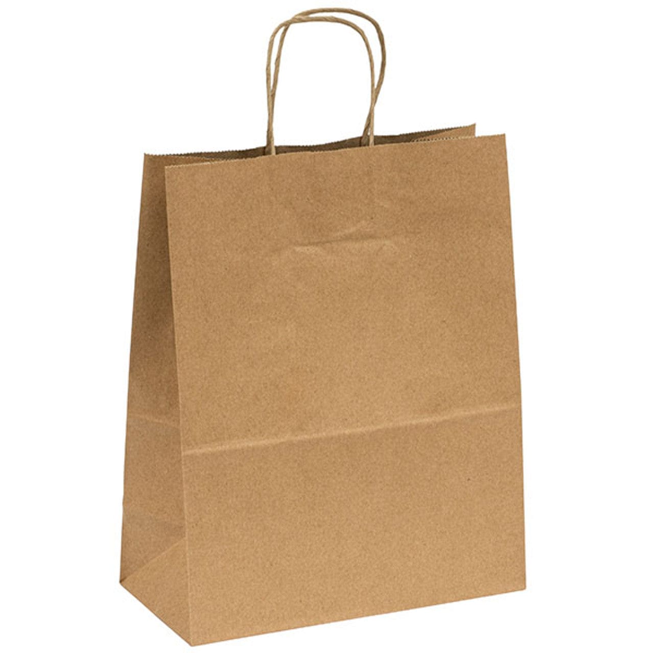 Kraft Paper Bag with Twisted Handles, Small (Debbie/Missy) - 10 x 5 x 13 Inch - 250 Pack Ampack