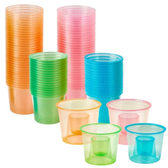Quenchers , Jager bomb blaster, Neon bomer Shot Cups-Pack of 50Pcs Ampack