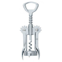 Tavern Wing Corkscrew, Stainless Steel Open Spiral worm Bottle Opener Chrome Ampack