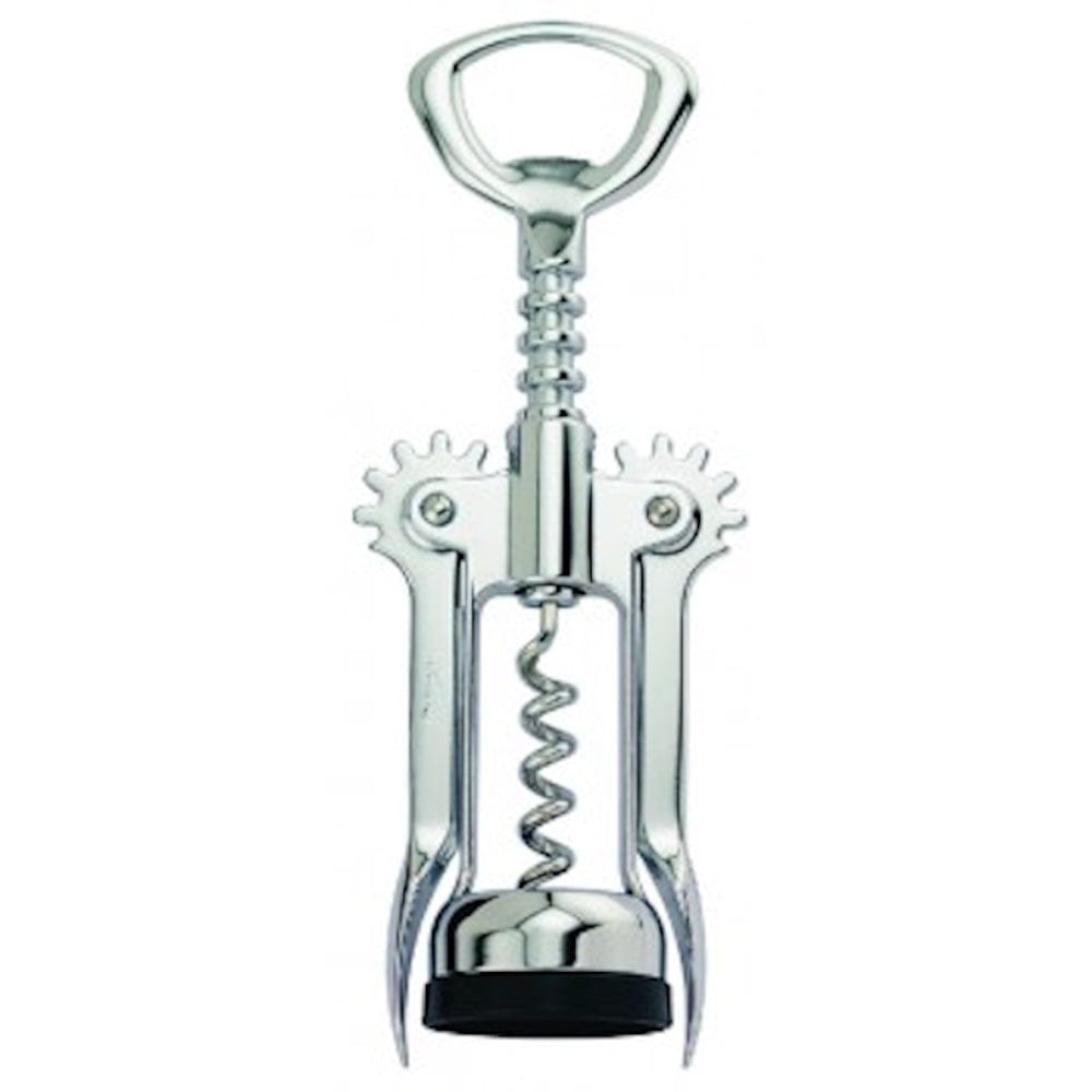 Wing Corkscrew, Open Spiral worm Chrome plated Bottle Opener Ampack