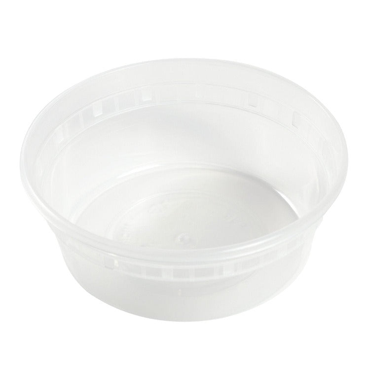 Deli Containers Standard for food storage and takeout - 8 oz - 500 Pcs/case - Ampack