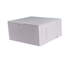 Cake / Bakery Box 9"x9"x5" White Ampack