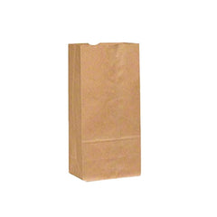 Kraft Paper Brown SOS Grocery Bags 35Lbs #10 Pack of 500 Pcs Ampack
