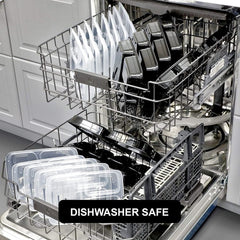 Microwaveable Rectangular 16 Oz Take-out Container with Lid Heavy weight-150 sets/cs Sold by Ampack