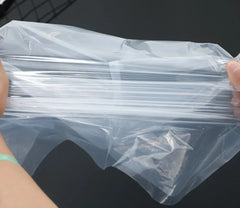 Poly bags layflat Open end -Clear 10x14 1Mil  Ampack