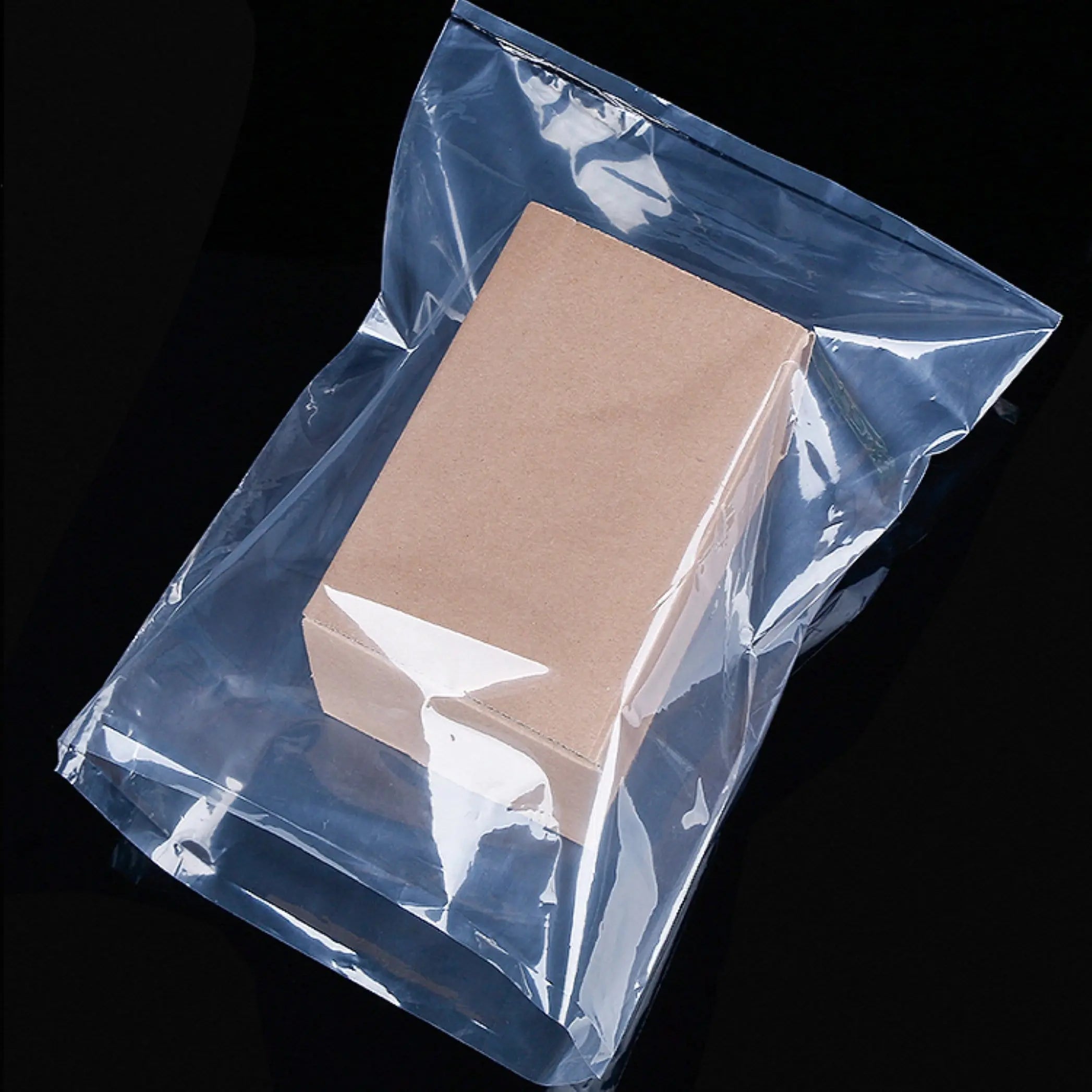 Poly bags Flat Open end -Clear 7x10 1Mil 1000/Case 1 Case Ampack