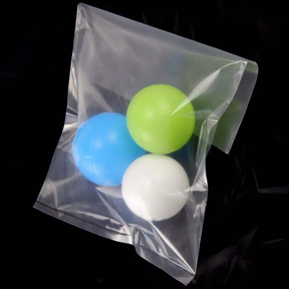 Poly bags Flat Open end -Clear 9x12 1Mil 1000/Case 1 Case Ampack