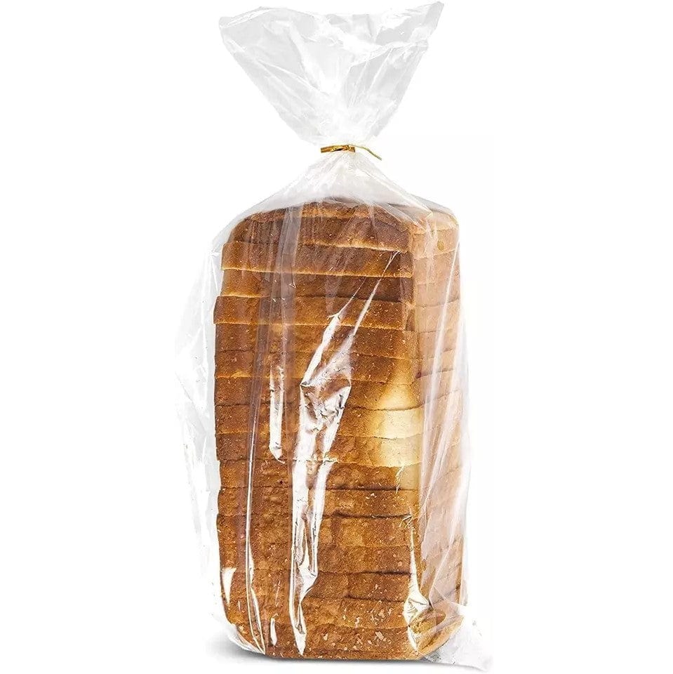 Poly bags Gusseted Open end -Clear 10x4x20 1Mil 1000Pcs/Case Sold by Ampack