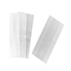 Poly bags Gusseted Open end -Clear 10x8x24 1Mil 150Pcs/Case Sold by Ampack