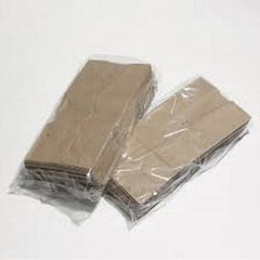 Poly bags Gusseted Open end -Clear 5x2x12 2Mil 1000Pcs/Case Ampack