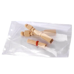 Poly bags Layflat Open end -Clear 3x5 1Mil 1000/Case Ampack
