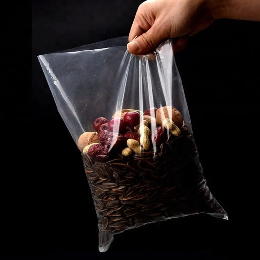 Poly bags Layflat Open end -Clear 5x8 1Mil 1000Pcs/Case 1 Case Ampack