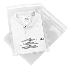 Poly bags Lip and Tape Resealable 12x15 1.5Mil with Suffocation Warning- 1000Pcs/Case Ampack