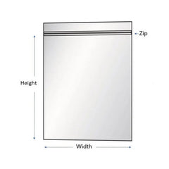 Poly bags Reclosable ZipTop 12x12 2Mil  Ampack