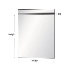 Poly bags Reclosable ZipTop 14x16 2Mil 1000Pcs/Case Sold by Ampack