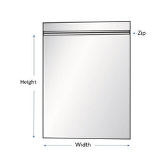 Poly bags Reclosable ZipTop 16x18 2Mil 1000Pcs/Case Sold by Ampack