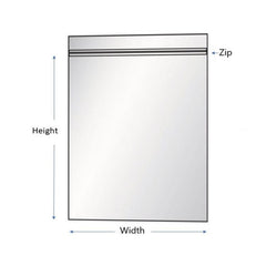 Poly bags Reclosable ZipTop 9x12 6Mil 500Pcs/Case Sold by Ampack