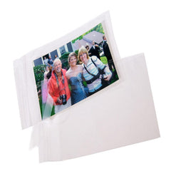 Polypropylene bag Crystal clear Lip & Tape resealable - 8 x 10 1.6Mil 1000Pcs/Case Sold by Ampack