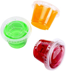 Souflle cup / Portion Cup Round -1.5 oz Clear- 2500Pcs/case - Ampack