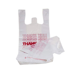 T-shirt-Thank you- Plastic retail Carry out bag- 11.5x6.5x21-(1/6)-1000Pcs/case Ampack