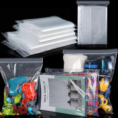 Poly bags Reclosable ZipTop 10x12 2Mil 1000Pcs/Case - Ampack